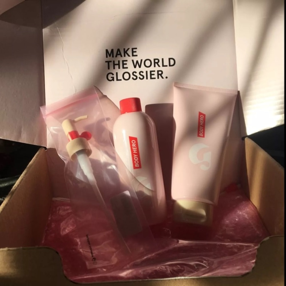 BRAND NEW Glossier Body Hero Duo